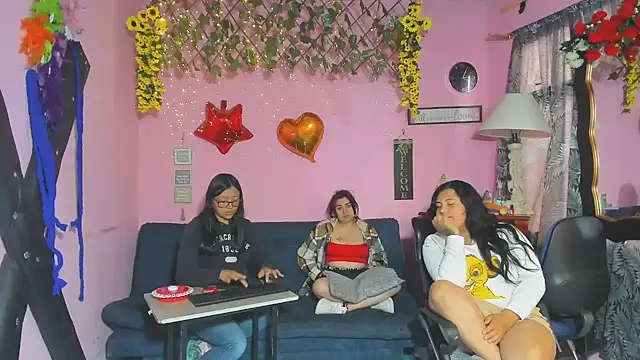 Show de lesbiancuple na webcam