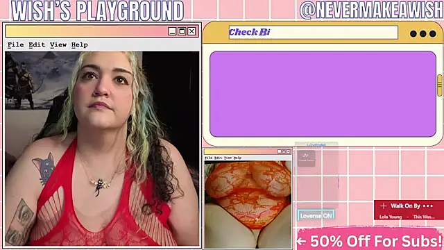 nevermakeawish's Live XXX Chat