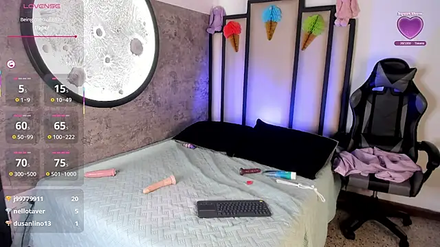 Melody-Joness webkamerás műsora