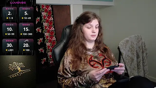 TreeJeanne live XXX chat