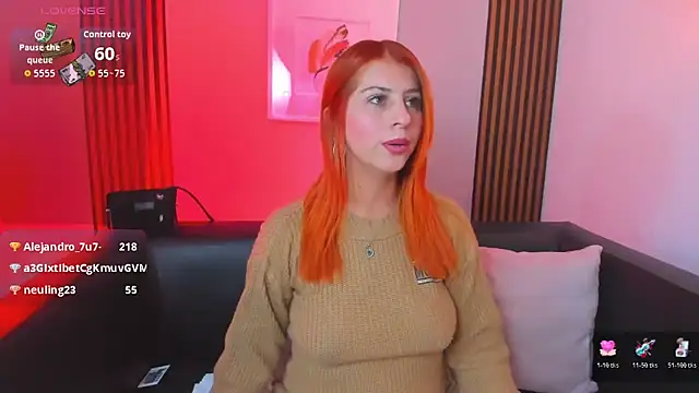 Show webcam de Nahiajhonson_