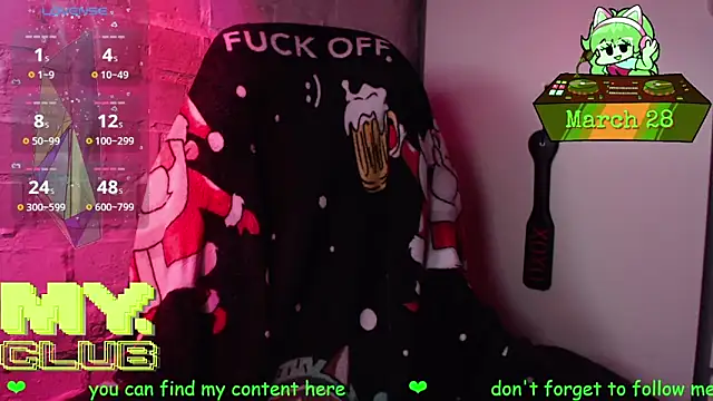 XXX chat uživo modela Witch_Emma