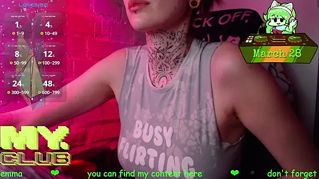 Witch_Emma Adlı Modelin Canlı XXX Sohbeti