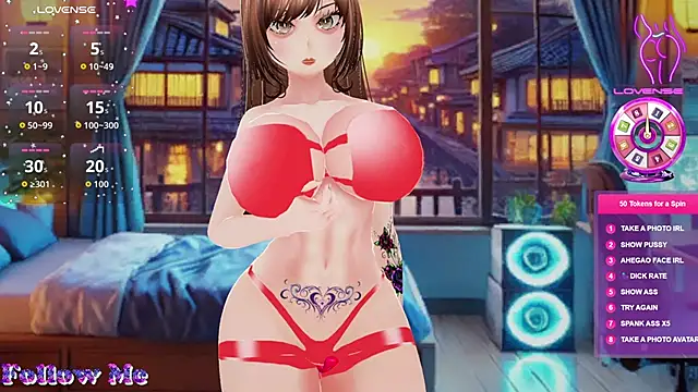 Hanaedamngirl: διαδικτυακό σόου στην κάμερα