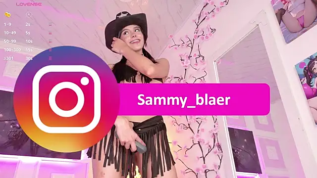 XXX chat uživo modela Sammyblaer