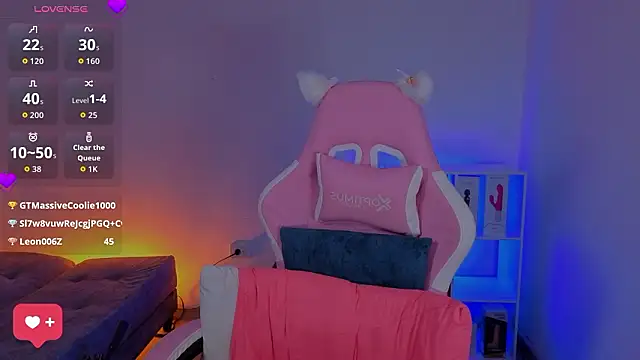 Chat XXX ao vivo de Gabs__