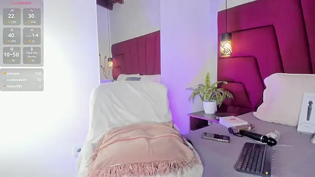 LadyLuminary élő XXX-chatje