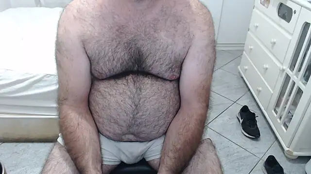 Show de MysterBearMG na webcam