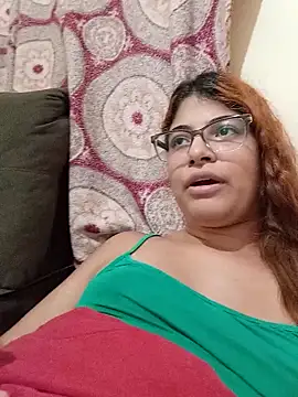 Show de ruivinhaenegao na webcam