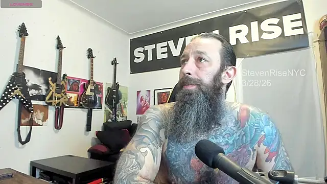 StevenRiseNYC: διαδικτυακό σόου στην κάμερα