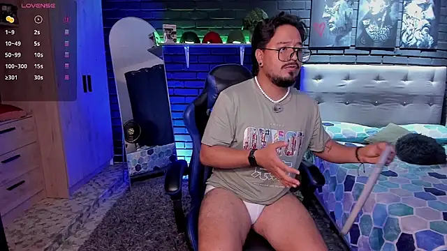 DaviidEvans_ Pertunjukan Webcam