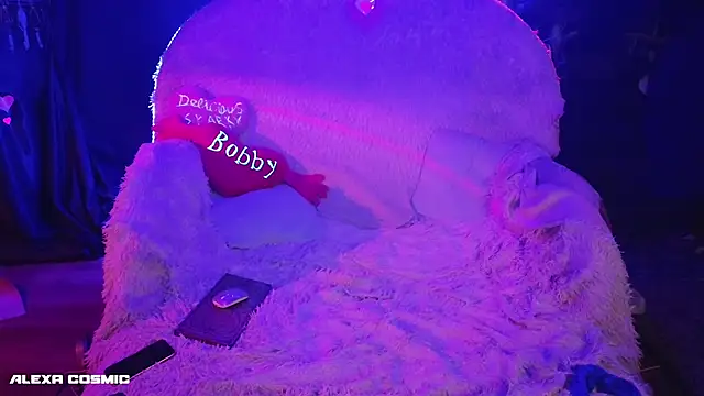 Alexa_Cosmic Show in webcam