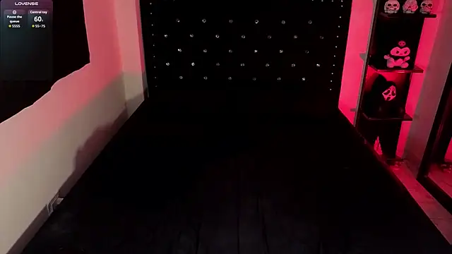 DarkAndTenderGirlのウェブカメラショー