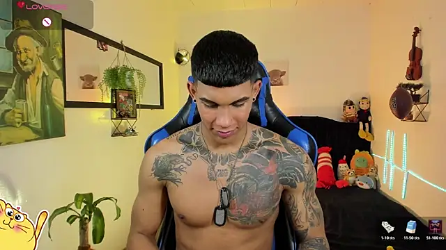 โชว  ์เว็บแคมของ Damian_latinxxx