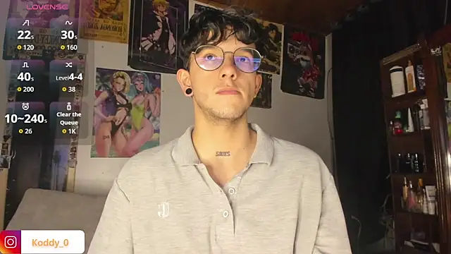 koddy_0: διαδικτυακό σόου στην κάμερα