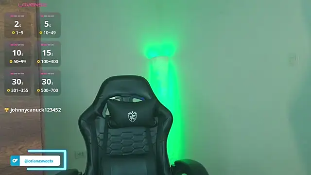 Show modela orianasweet_1 na web-kameri