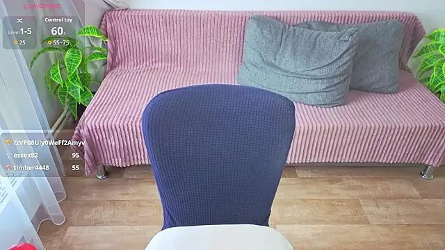 Show de MonikFoxi na webcam