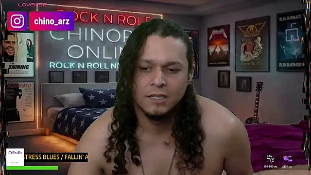 chino_roz 网络视讯表演