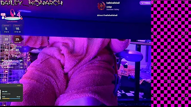 Pertunjukan Kamera Web baileymonarch