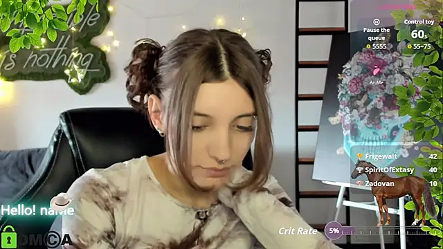 Živý XXX chat CherryBloom777
