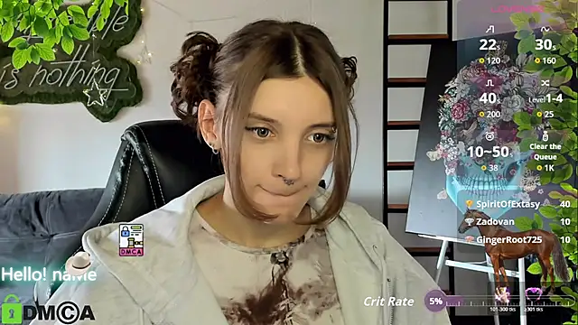 CherryBloom777 élő XXX-chatje