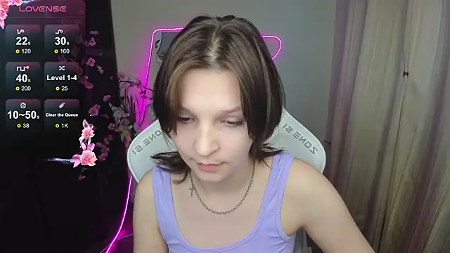 AudreyyKim élő XXX-chatje