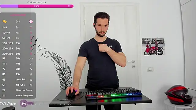 ZackFraser Adlı Modelin Canlı XXX Sohbeti