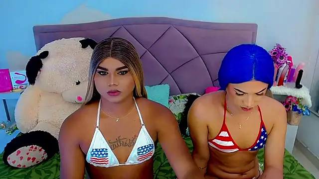 party_duo_trans 웹캠 쇼