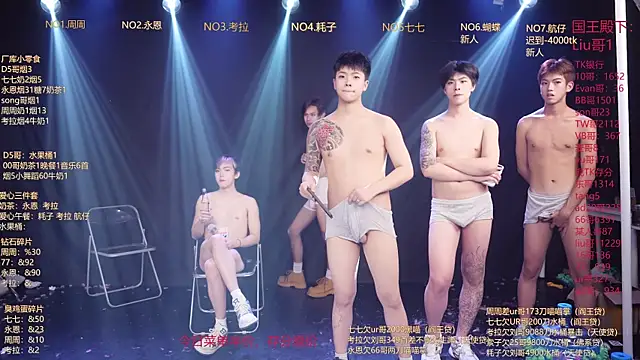 Show de webcam de BTS-007