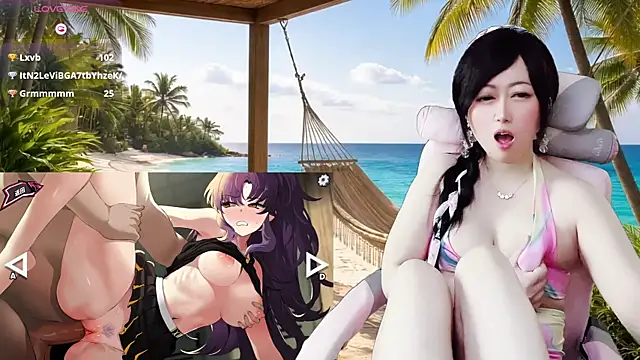 LuckyCute-Tutu Adlı Modelin Canlı XXX Sohbeti