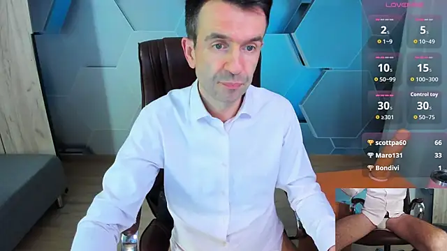 SteveTiger webkamerás műsora