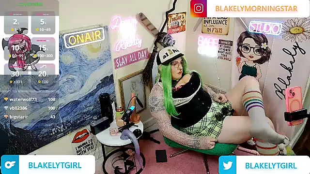 Blakelytgirl Adlı Modelin Web Kamerası Şovu