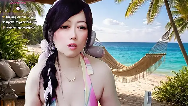 LuckyCute-Tutu webkamerás műsora