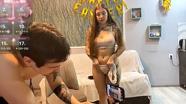 Miley_and_Michaeln Webbikameraesitys