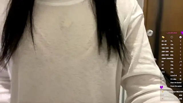 BeckyAurielle webkamerás műsora