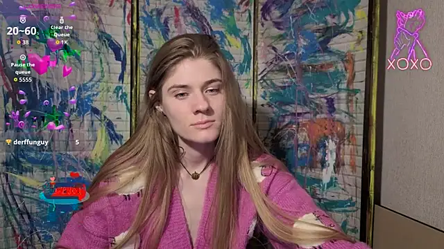 Adell_Love Adlı Modelin Canlı XXX Sohbeti