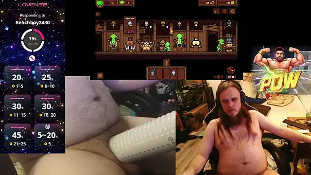 Show de watchmegamer na webcam