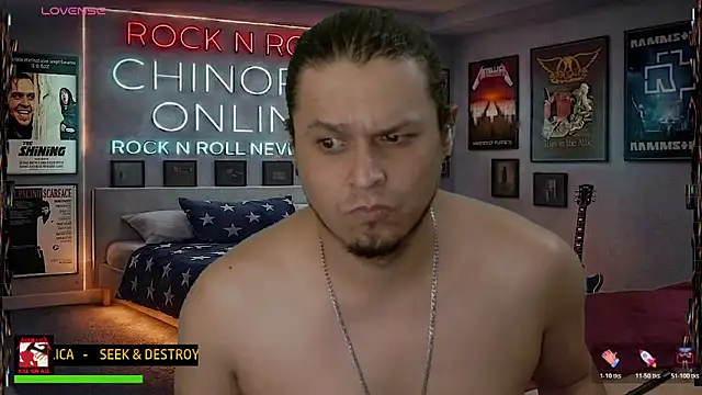 Pokazy przed kamerką – chino_roz