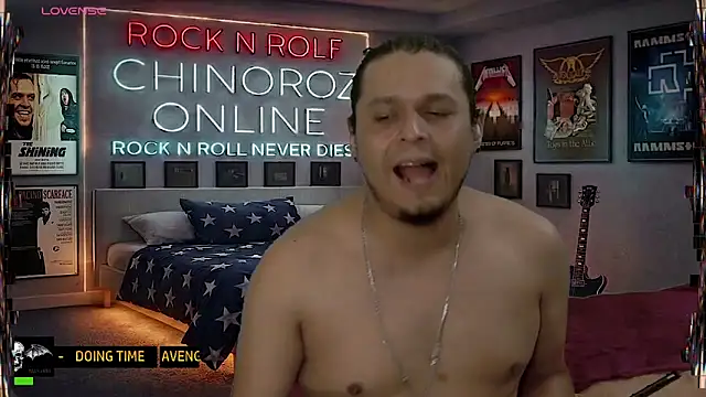 chino_roz webkamerás műsora