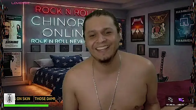 chino_roz webkamerás műsora