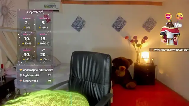 Chat +18 de Miagrace ao vivo