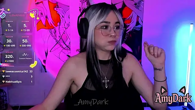 Chat +18 de _AmyDark ao vivo