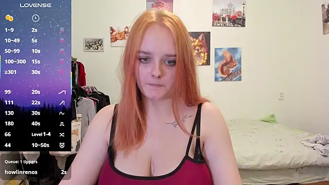 Kofein élő XXX-chatje