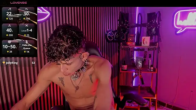 Show modela Maximoking26 na web-kameri