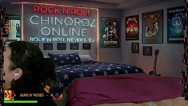 chino_roz 网络视讯表演