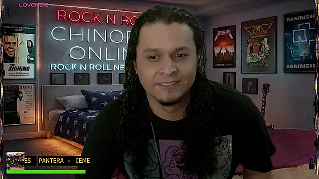 chino_roz 网络视讯表演