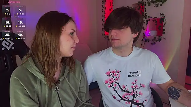 Вебкам-шоу RobertAndLinela