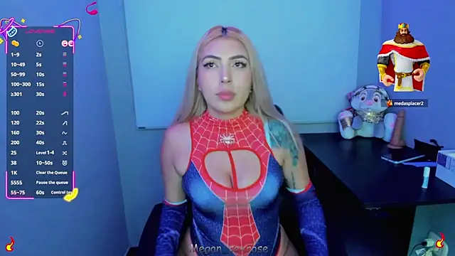 Sembang XXX Secara Langsung Megan_sexrosse