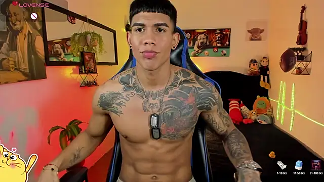 Webkamerová show Damian_latinxxx