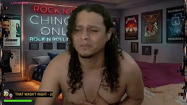 chino_roz 网络视讯表演